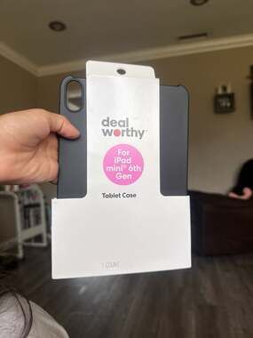 dealworthy iPad mini 6th Gen Tablet Case - Black